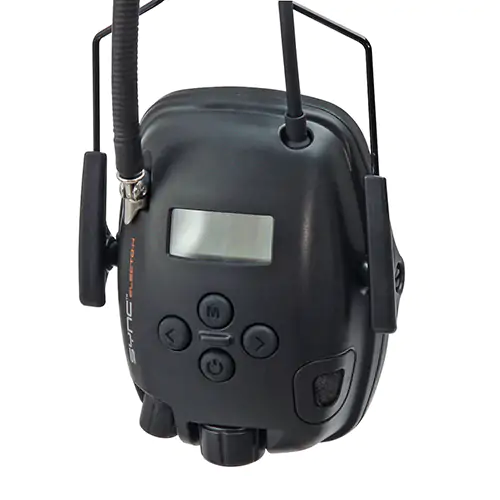 Sync™ Electo H : Sync Electo Helmet Earmuff Sound Amplification Earmuff With Fm Radio and Audio Input Jack