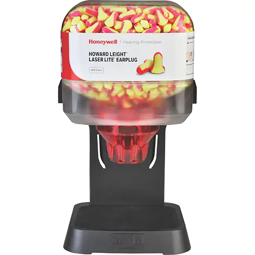 Antimicrobial-Protected HL400 Dispensers for Earplugs : Antimicrobial Dispenser For Laser Lite Earplugs