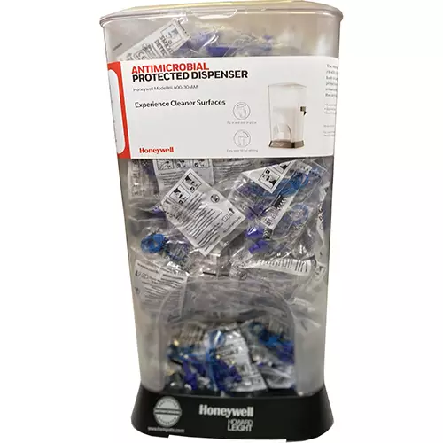 Antimicrobial-Protected HL400 Dispensers for Corded Earplugs : Dspnsr Antimicr, 400Pr, Sdt-30, US