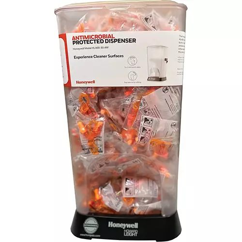 Antimicrobial-Protected HL400 Dispensers for Corded Earplugs : Dspnsr Antimicr, 400Pr, TFp-30, US