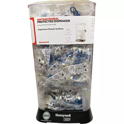 Antimicrobial-Protected HL400 Dispensers for Corded Earplugs : Dspnsr Antimicr, 400Pr, TFt-30, US