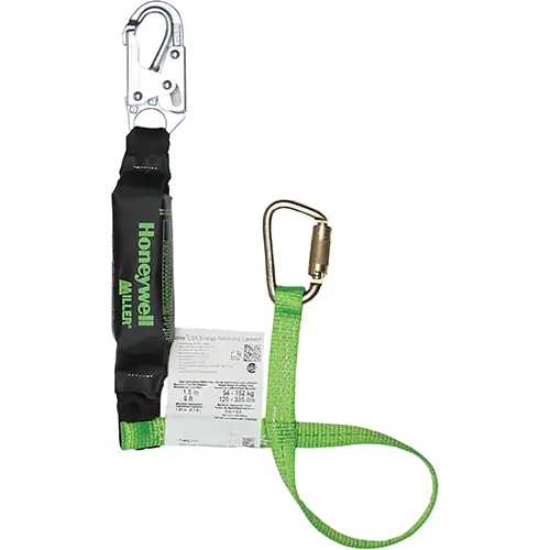 Lanyards 11 : 4Ft Lnyd 1 Leg Carab Grn 1In