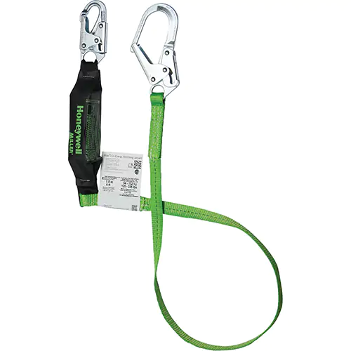 Lanyards 11 : 6Ft Lnyd 1 Leg REBAr Gn 1In