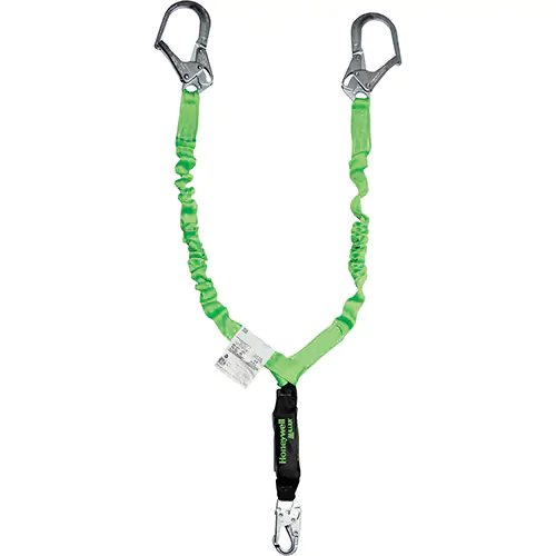 Lanyards 12 : 6Ft Lnyd 2 Leg REBAr Gn Tublr