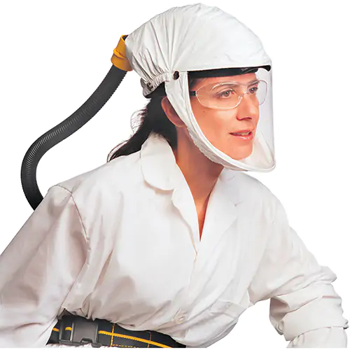 Honeywell Primair 100 Series Hoods : Primair 100 Assembly With Loose-Fitting Head Cover and Adjustable Headgear, Small