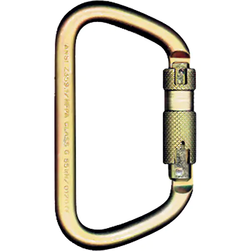 RESCUE CARABINER LARGE D AUTO