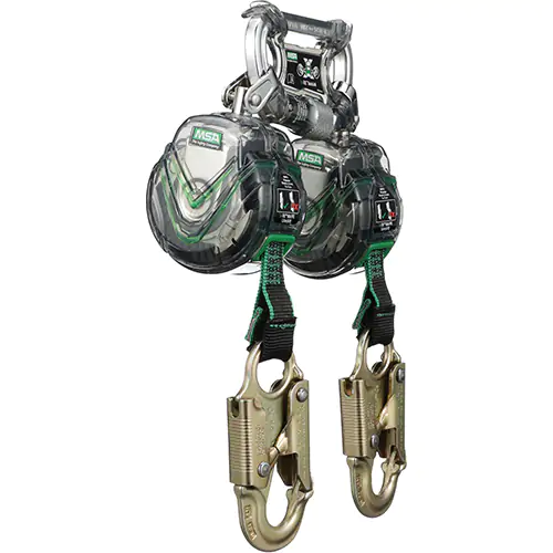 1.8m Webbing SRL Twinlink Steel Hook