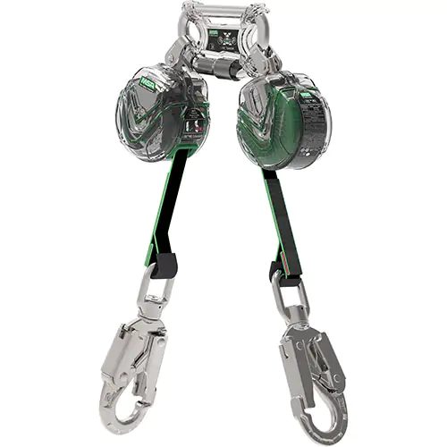 1.8m Webbing SRL Twinlink Ind Snap Hook