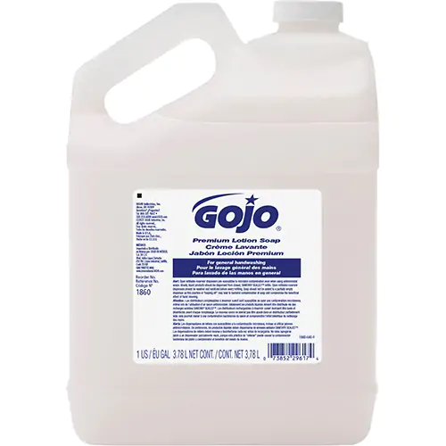 GOJO® Lotion Skin Cleanser – Bulk Pour Gallon** (Clear)