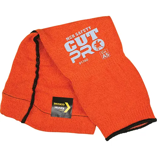 MCR Safety Gloves 14" Orange Kevlar Sleeve w elbow gusset (9174O)