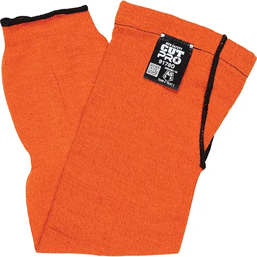 MCR Safety Gloves 18" Orange Kevlar Sleeve w elbow gusset (9178O)