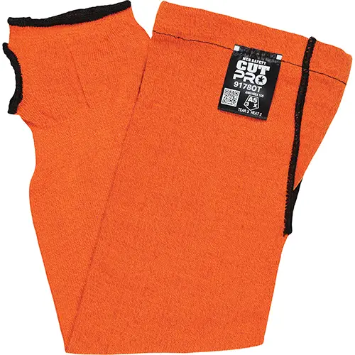 MCR Safety Gloves 18" Orange Kevlar Slv w gusset & thumb (9178OT)