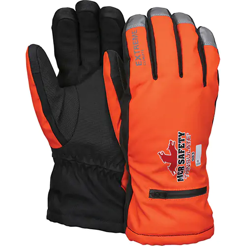 MCR Safety Gloves Multi-Task Winter-Extreme Hivis (983M)