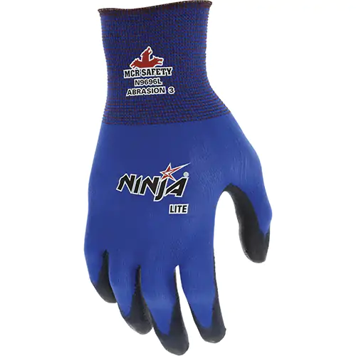 MCR Safety Gloves Ninja Lite, 18 Gauge Nylon Liner (N9696L)
