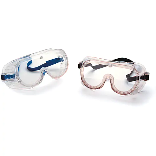MCR Safety Glasses 22 Series Direct Vent, Elastic, Clear (2220)