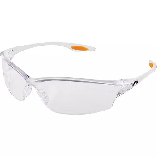 MCR Safety Glasses Law LW2 Clear Lens (LW210)