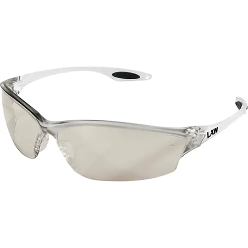 MCR Safety Glasses Law LW2 I/O Clear Mirror Lens (LW219)