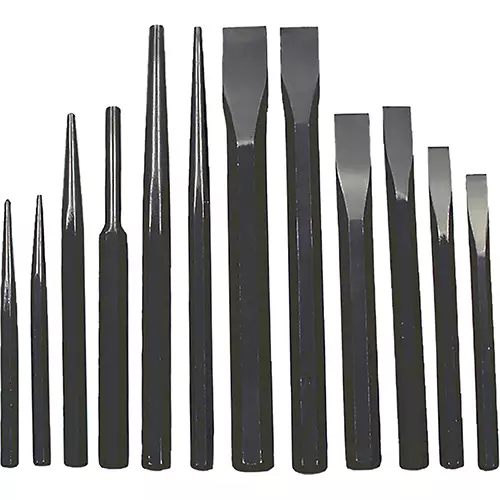 Jumbo Punch and Chisel Set – 12 pc