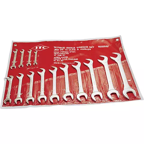 Angle Wrench Set – SAE – 60° & 15° – 14 pc