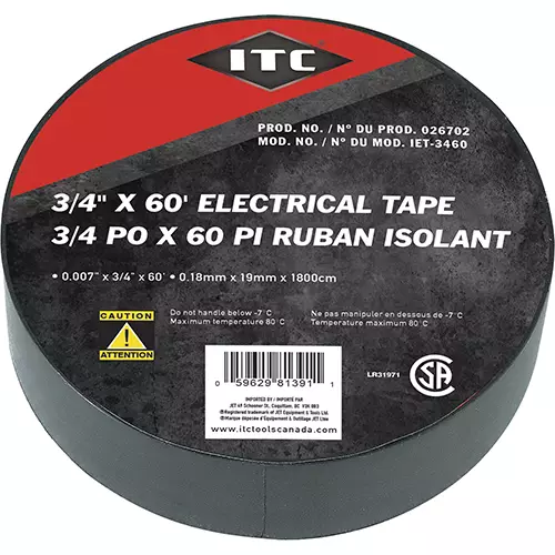 3/4" x 60' Electrical Tape