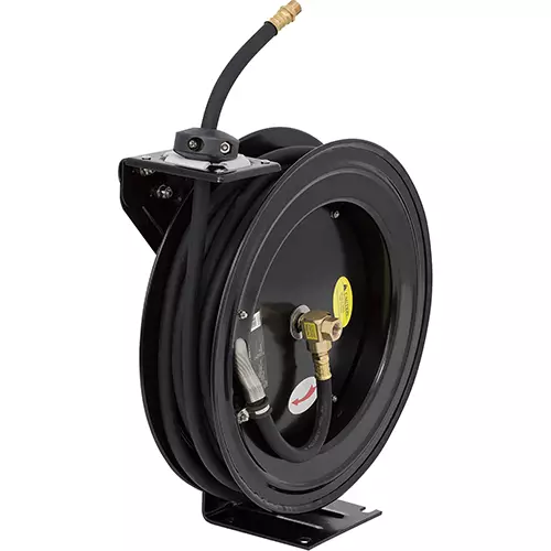 Retractable Air Hose Reel – Metal – 3/8" x 50'
