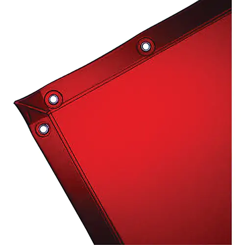 Welding Curtain – 14 mm Transparent – Orange – 6' x 6'