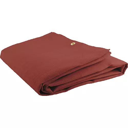 32-oz Silicone-Coated Fibreglass Welding Blanket – Dark Red – 6' x 8'