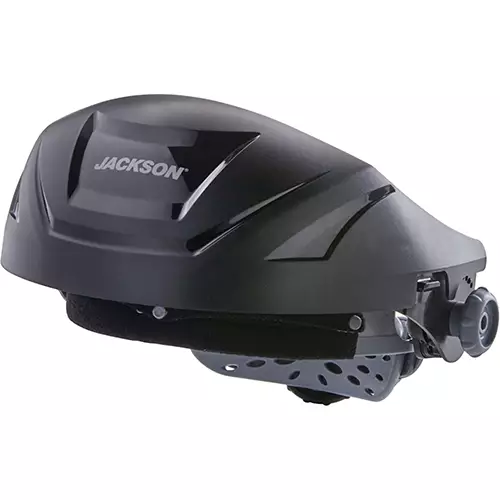 F4XP Premium Crown – 370 Speed Dial™ Ratcheting Headgear – Universal Window Pattern (Window Not Included) – Black