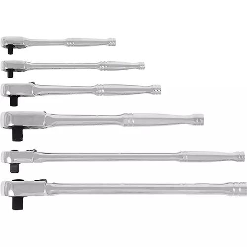 1/2" DR Long Handle Oval Head Ratchet Wrench