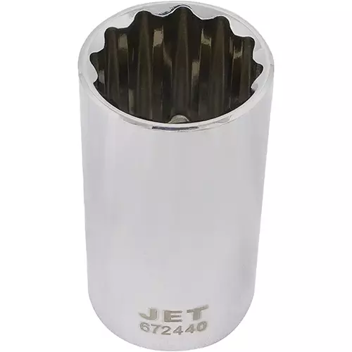 1/2" DR x 1-1/4" Deep Chrome Socket – 12 pt.