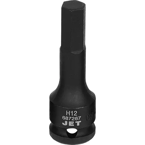 1/2" DR x 12mm Impact Hex Bit Socket