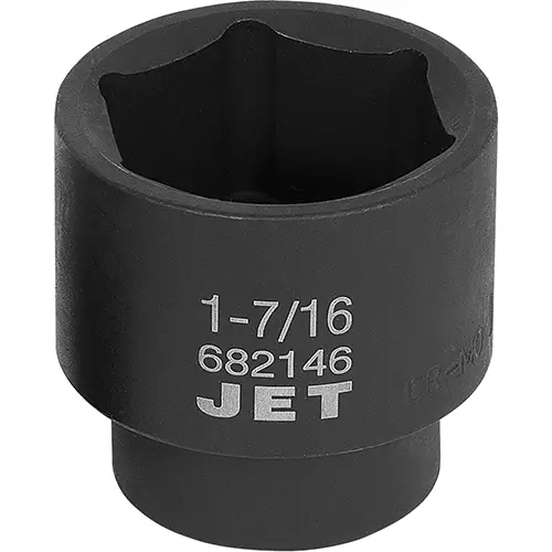 1/2" DR x 1-7/16" Regular Impact Socket – 6 pt.