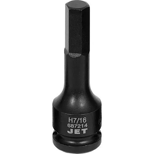 1/2" DR x 7/16" Impact Hex Bit Socket