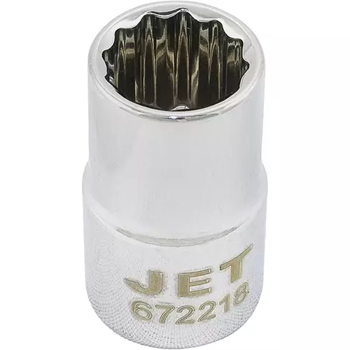 1/2" DR x 9/16" Regular Chrome Socket – 12 pt.