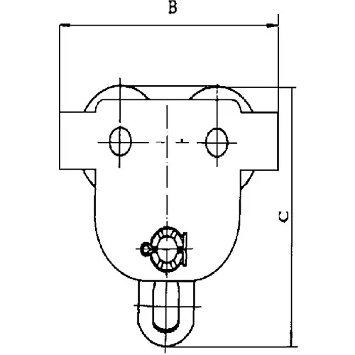 10 Ton SBT Series Manual Trolley – Heavy Duty