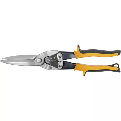 11-3/8" Long Straight Cut Aviation Snips – Super Heavy Duty