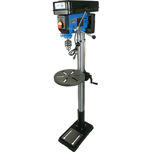13-1/2" 3/4 HP 12 Speed Floor Drill Press