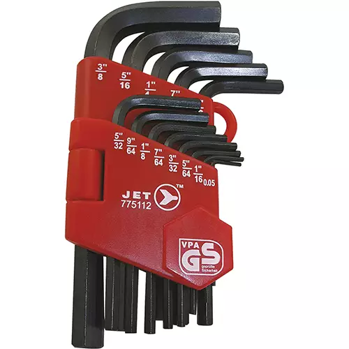 13 PC SAE Short Arm Hex Key Set