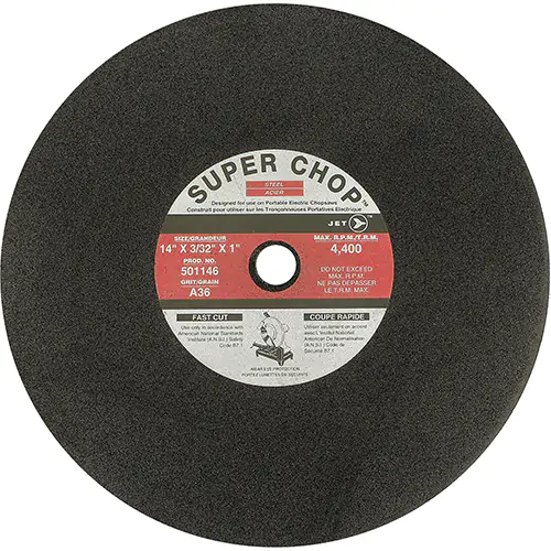 A36 Super Chop T1 Cut-Off Wheel – 14" x 3/32" x 1"