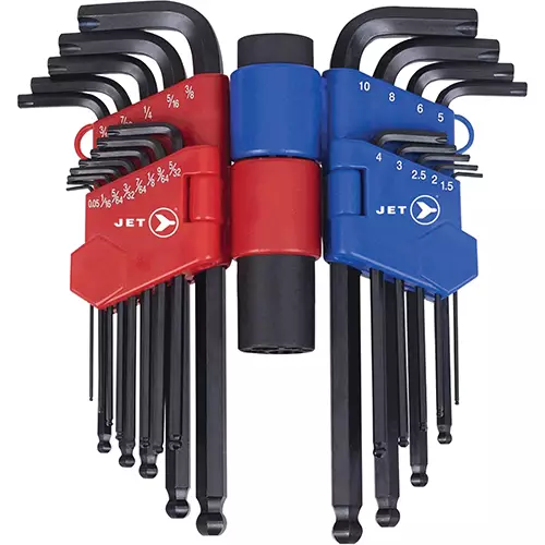 Hextractor Hex Key Set – SAE/Metric – 22 pc