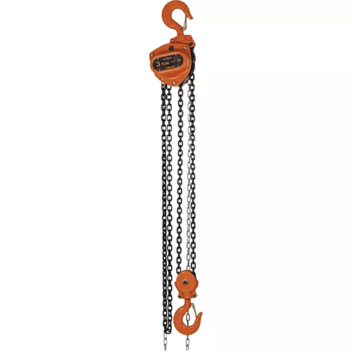 10' Lift KCH Series Chain Hoist – Heavy Duty – 3 Ton