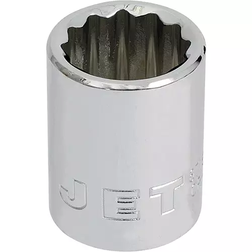 3/8" DR x 8mm Regular Chrome Socket – 12 pt.