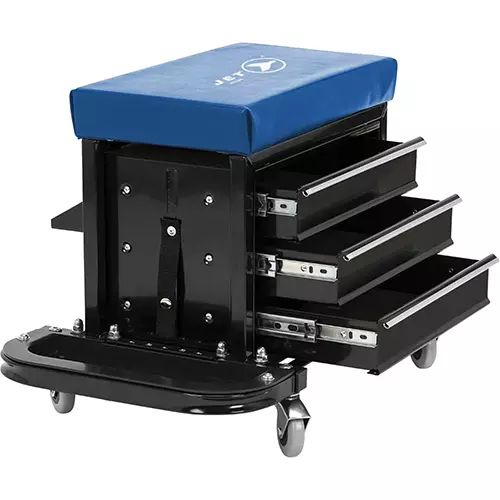 3-Drawer Rolling Toolbox Seat