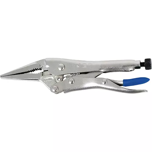 Long Nose Locking Pliers with Cutter – 4"