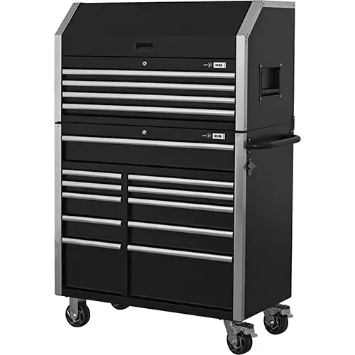HD Series 15-Drawer Toolbox Combo – 41" X 21"