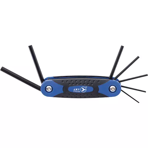 Metric Folding Hex Key Set – 7 pc