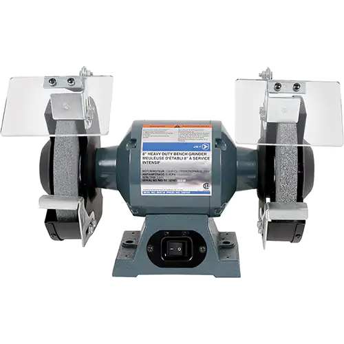 8" 1/2 HP Bench Grinder – Heavy Duty