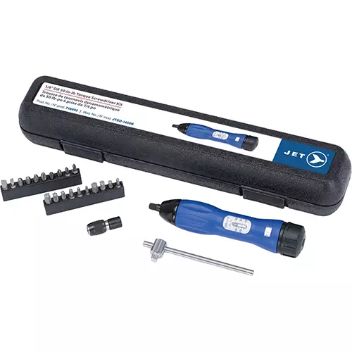 1/4" DR 50 in/lb Torque Screwdriver Kit