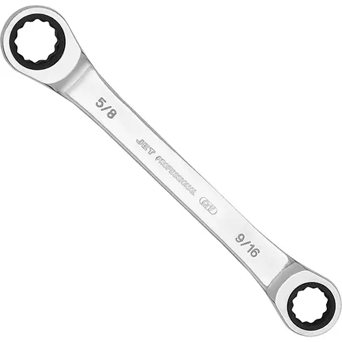 Ratcheting Double Box Wrench Set – SAE – 4 pc