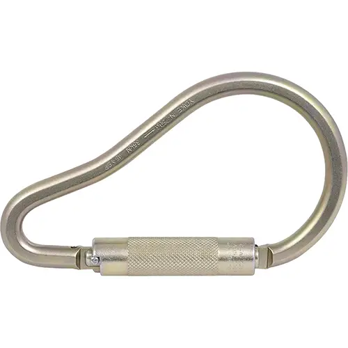 Zinc Plated Steel Carabiners – 2" Gate Openning